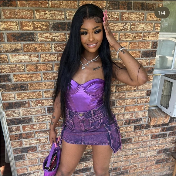 I paid $35 of the top and $40 for the skirt. WILL SELL THEM TOGETHER AS A SET! - Picture 2 of 4